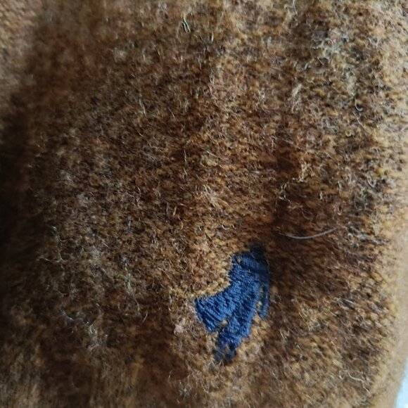 XXL🍂Men's Marlboro classics (MCS) Brown Brandy Wool Blend Sweater Pullover - Picture 4 of 9